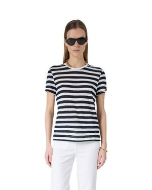 Gerard Darel Mellina Striped T-Shirt - Blue