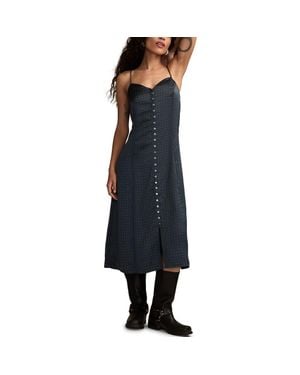 white christmas dresses Vintage Oversized Denim Dress