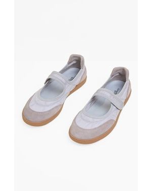 Charlotte Stone Garcia Ballet Sneaker - White