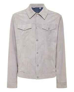 Billionaire Jacket Suede - Gray