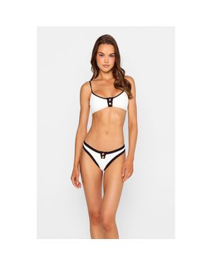 Beach Bunny Haven Bralette Top - White