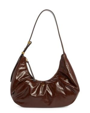 Rag & Bone Hudson Leather Hobo Bag - Brown