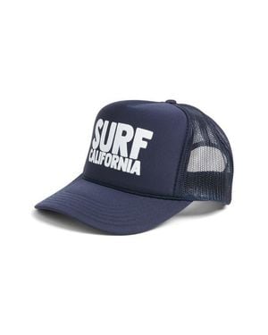 Friday Feelin Surf Ca Trucket Hat - Blue