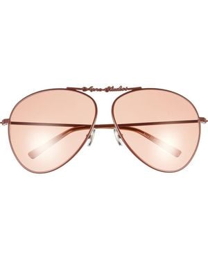 Acne Studios Ator Aviator Sunglasses - Pink