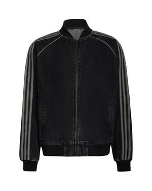 adidas Sst Denim Track Jacket - Black