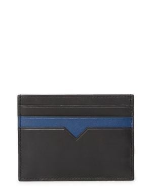 MZ Wallace Finn Rfid Leather Card Case - Gray