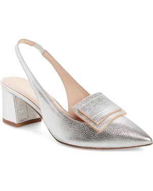 Bells & Becks Luna Slingback Pump - White