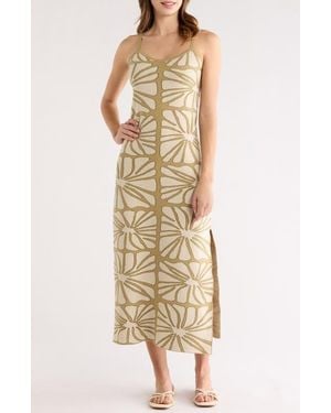 Billabong Overheated Midi Dress - Metallic