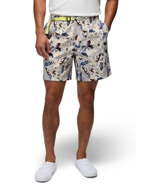 Prana Stretch Zion Pull-On Shorts - Multicolor