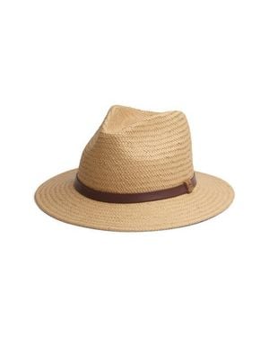Rag & Bone Packable Straw Fedora - Natural