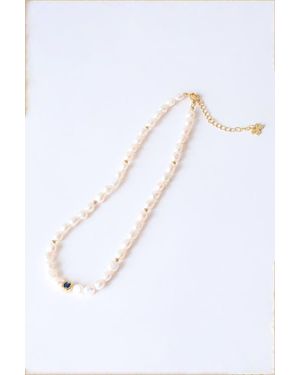 Classicharms Ella Freshwater Pearl Necklace Set - White