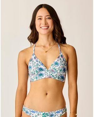 Carve Designs Dahlia Compression Top - Blue