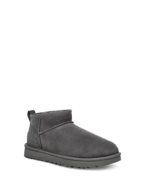 UGG Classic Ultra Mini Sheepskin Classic Boots - Gray