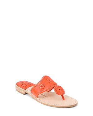 Jack Rogers Jacks Flat Sandal - Red
