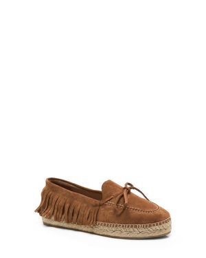 Free People Faraway Fringe Espadrille - Brown