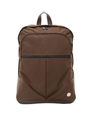 Token Waxed Nylon Woodhaven Backpack - Brown
