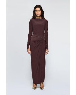 DASKA Athena Dress - Purple