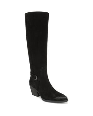 Sam Edelman Wren Buckle Knee High Boot - Black
