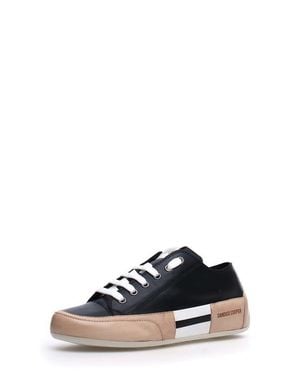 Candice Cooper Rock Patch Metallic Sneaker - Blue