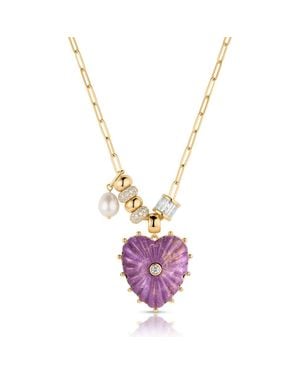 Thatch Soirée Necklace - Metallic