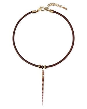 Eliou Selkie Sea Urchin Spine Pendant Necklace - White