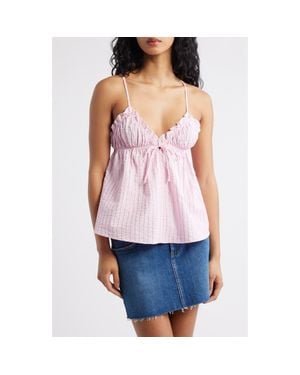 Princess Polly Abigayle Stripe Camisole - Pink