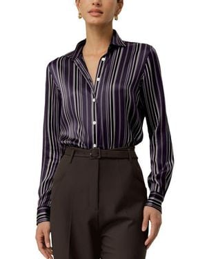 LILYSILK Regular Silk Shirt - Blue