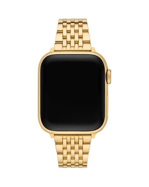 Michele Tapered Apple Watch Bracelet Watchband - Black