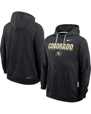Nike Colorado Buffaloes 2025 Sideline Standard Issue Dri-Fit Hoodie - Black