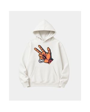 Ecko' Unltd Three Point Hand Hoodie - White