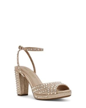 Anne Klein Vanna Ankle Strap Platform Sandal - Multicolor