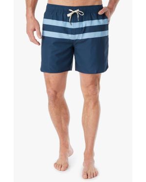 Fair Harbor The Anchor Swim Trunks - Blue