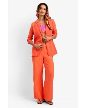 Trina Turk Azurine Blazer - Red