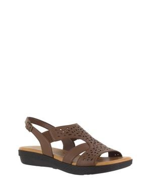Easy Street Bolt Sandal - Brown