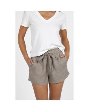 LEISURE LAB Cabana Short - White