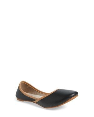 Fuchsia Classic Basic Jutti Flat - White