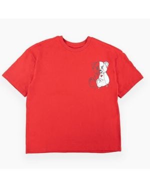 Fly By Night Lunar Graphic Tee - Red