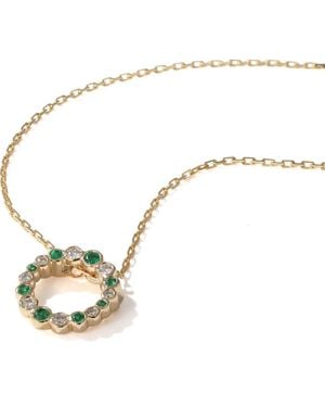 Mark Henry Bubbly Diamond & Pendant Necklace - Metallic