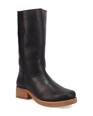 Dingo Dutton Tall Boot - Black