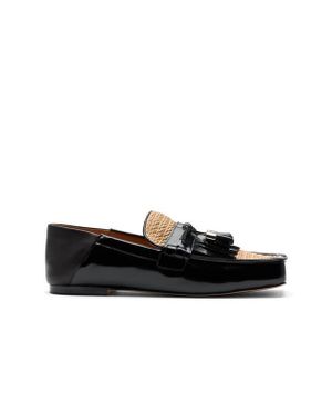 MARC NOLAN Simone Tassel Loafers - Black