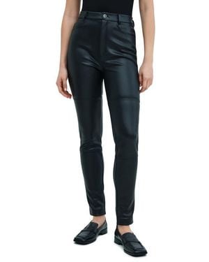 MARCELLA Mei Faux Leather Pants - Black