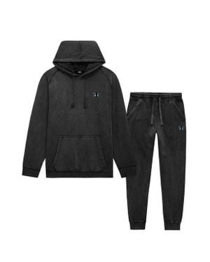 Alix Butterfly Washed Sweatsuit - Black