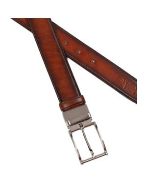 Anthony Veer Bari Leather Belt - Brown