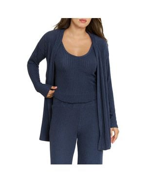 Honeydew Intimates Dream Cloud Cardigan - Blue
