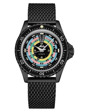MIDO Ocean Star Captain Decompression Timer Automatic Watch, 41Mm (Limited Edition) - Black