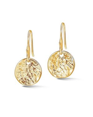 Dower & Hall 13Mm Disc Nomad Earrings - Metallic