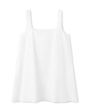 Mango Flared Stretch Cotton Minidress - White