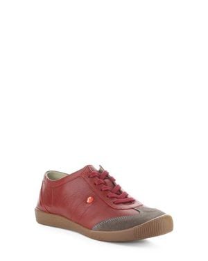Softinos Iglu Leather Sneaker - Red