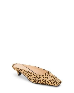 Matisse Classy Kitten Heel Mule - Metallic