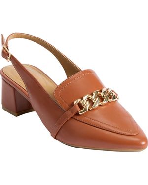 Comfortview The Oaklyn Sling Back - Brown